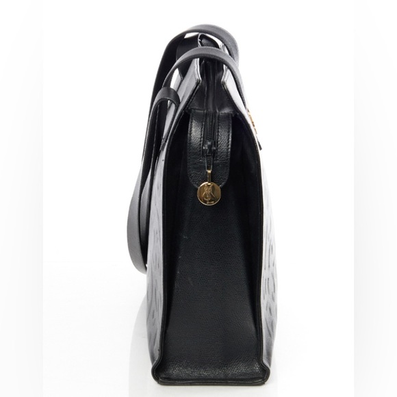 🖤YSL🖤COA🖤Arabesque Calfskin Leather Tote Bag - Picture 4 of 14